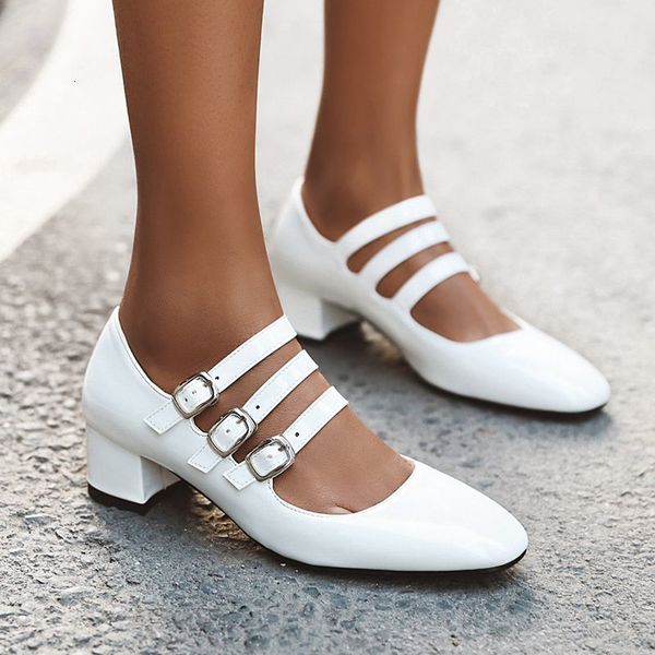 dress shos sapatos d salto fmininos mary jan, sapatos couro nvrnizado com fivla, para trabalho m scritório, branco p0px, Black
dress shos sapatos d salto fmininos mary jan, sapatos couro nvrnizado com fivla, para trabalho m scritório, branco p0px, Black