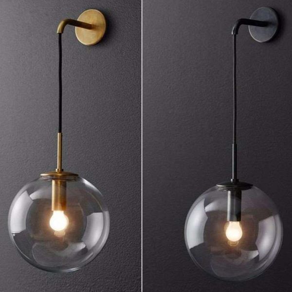 wall lamp nordic modern vintage led round glass ball bathroom mirror beside lamps indoor american retro light sconce
wall lamp nordic modern vintage led round glass ball bathroom mirror beside lamps indoor american retro light sconce