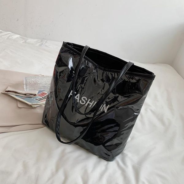 korean fashion transparent canvas women totes handbag waterproof large-capacity letter shoulder bag cross body
korean fashion transparent canvas women totes handbag waterproof large-capacity letter shoulder bag cross body