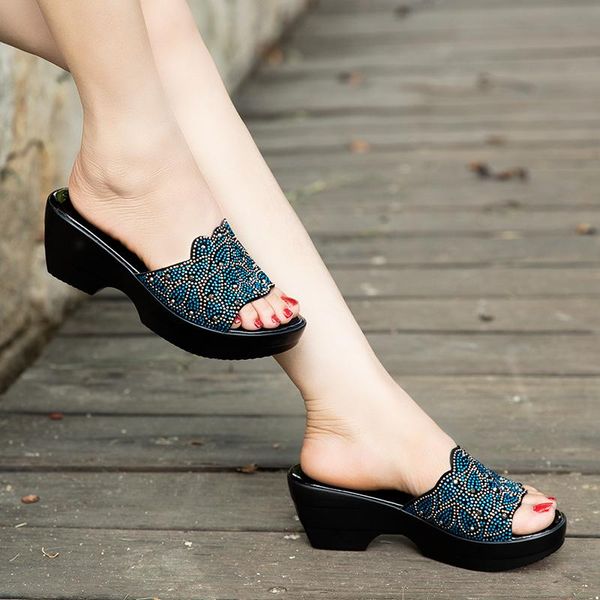 slippers large size 41 women sandals summer 2021 fashion female genuine leather middle - aged wedge shoes mother, Black
slippers large size 41 women sandals summer 2021 fashion female genuine leather middle - aged wedge shoes mother, Black