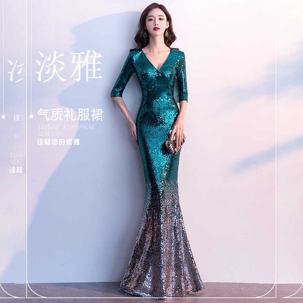 luxury party evening dress 16116# evening female banquet host long sequin annual meeting mermaid, White;pink
luxury party evening dress 16116# evening female banquet host long sequin annual meeting mermaid, White;pink