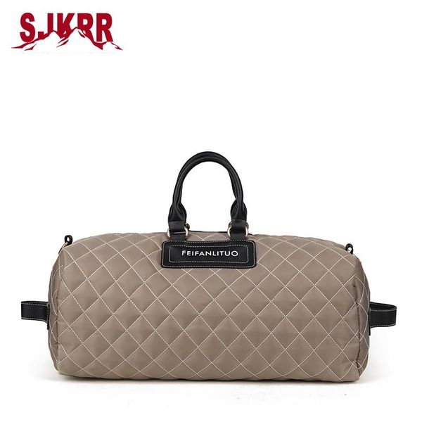 outdoor bags s.ikrr women travel diamond lattice hand sports bag multifunctional waterproof nylon shoulder big gym weekend
outdoor bags s.ikrr women travel diamond lattice hand sports bag multifunctional waterproof nylon shoulder big gym weekend