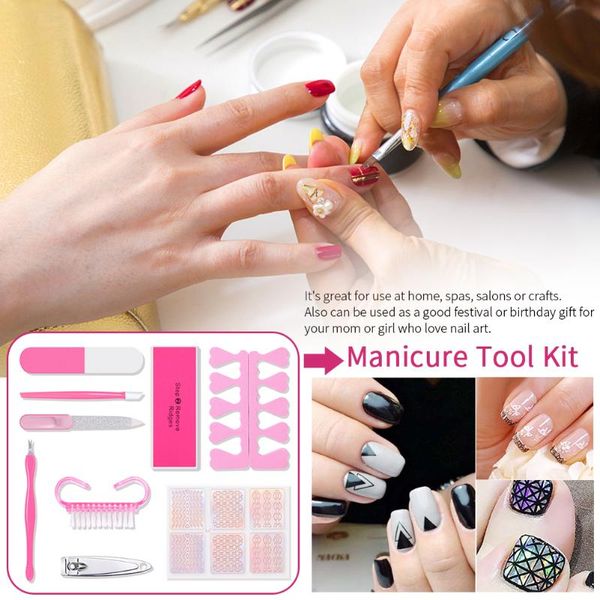 nail art kits professional set double sided file clipper home travel buffer block perfect manicure tool kit for shiny salon
nail art kits professional set double sided file clipper home travel buffer block perfect manicure tool kit for shiny salon
