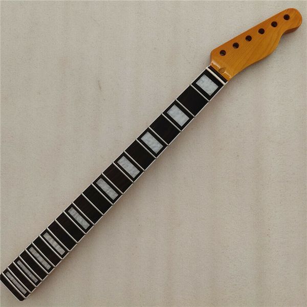 21 frets maple electric guitar neck part rosewood fingerboard block inlay c shape yellow gloss finished 25.5 inch length
21 frets maple electric guitar neck part rosewood fingerboard block inlay c shape yellow gloss finished 25.5 inch length