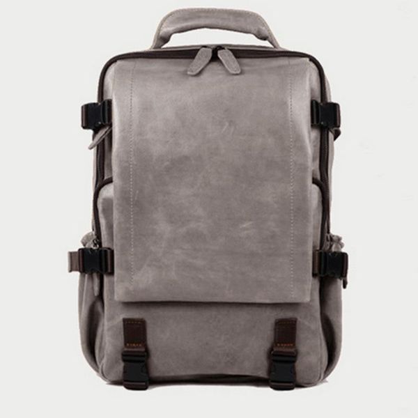 backpack 2021 retro pu shoulder bag fashion personality large capacity schoolbag men trend solid color business
backpack 2021 retro pu shoulder bag fashion personality large capacity schoolbag men trend solid color business