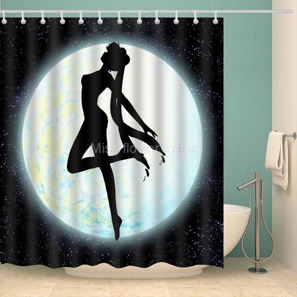 shower curtains night sky moon girl design custom curtain bathroom waterproof mildewproof polyester fabric with 12 hooks
shower curtains night sky moon girl design custom curtain bathroom waterproof mildewproof polyester fabric with 12 hooks