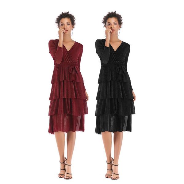 casual dresses 2021 autumn dress women v-neck long sleeve high waist slim fit office ladies, Black;gray
casual dresses 2021 autumn dress women v-neck long sleeve high waist slim fit office ladies, Black;gray