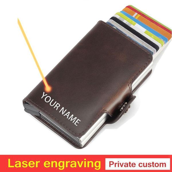 card holders carbon fiber anti rfid holder mens double cardholder case wallet metal business bank creditcard minimalist, Brown;gray
card holders carbon fiber anti rfid holder mens double cardholder case wallet metal business bank creditcard minimalist, Brown;gray