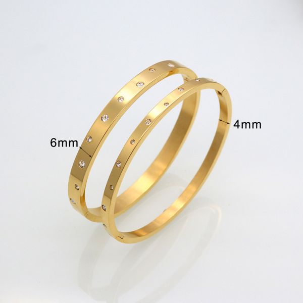 classic design anti-allergy gold plating stainless steel bangle man woman lovers bracelet jewelry, Black
classic design anti-allergy gold plating stainless steel bangle man woman lovers bracelet jewelry, Black