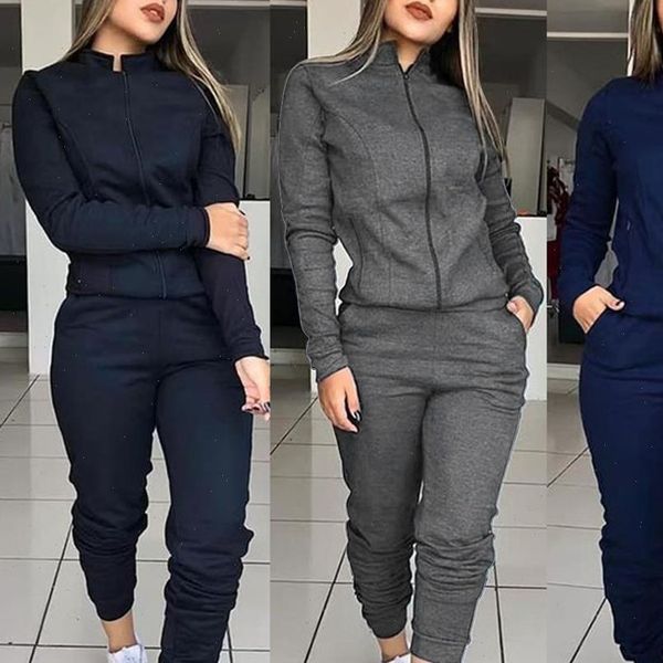 women womens tracksuits 2 pcs tracksuit sports long sleeve sweatshirts thin fleece joggers suits running set workout gym spring sportswear, Gray
women womens tracksuits 2 pcs tracksuit sports long sleeve sweatshirts thin fleece joggers suits running set workout gym spring sportswear, Gray