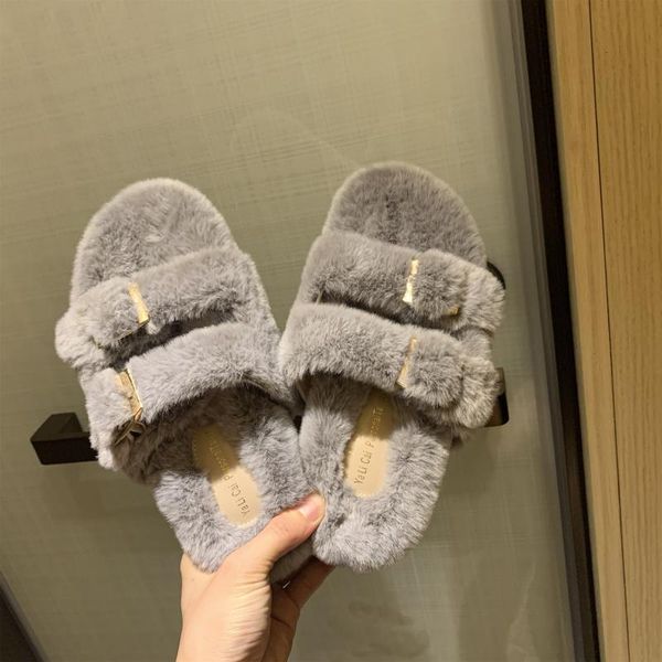 slippers shoes casual low fur flip flops women thongs loafers pantofle luxury plush hawaiian flat basic rome hoof heels se6c, Black
slippers shoes casual low fur flip flops women thongs loafers pantofle luxury plush hawaiian flat basic rome hoof heels se6c, Black