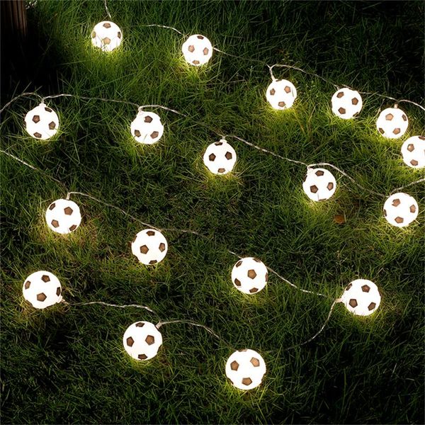 strings led ball string lights plastic football soccer fairy lamps 3/6m on battery flash garlands bright decoration for home kids party
strings led ball string lights plastic football soccer fairy lamps 3/6m on battery flash garlands bright decoration for home kids party