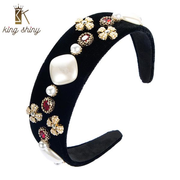 hair clips & barrettes king shiny vintage baroque imitation pearl cross headband elegant color crystal beaded black velvet hairband female p, Golden;silver
hair clips & barrettes king shiny vintage baroque imitation pearl cross headband elegant color crystal beaded black velvet hairband female p, Golden;silver