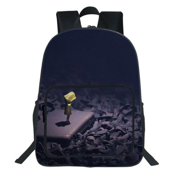 little nightmares school bag large-capacity backpack teens cartoon bookbag boy girl casual cosplay rucksack
little nightmares school bag large-capacity backpack teens cartoon bookbag boy girl casual cosplay rucksack