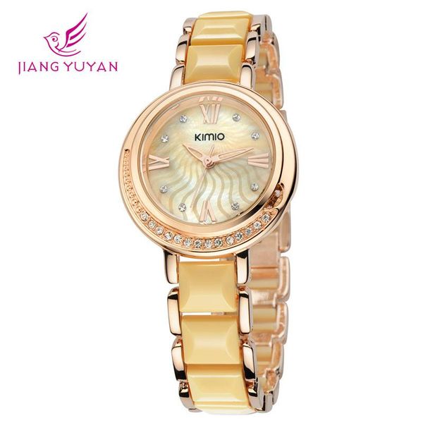 wristwatches 2021 brand ladies water drill watch fashion leisure stainless steel golden dial quartz gift for relogiofeminino, Slivery;brown
wristwatches 2021 brand ladies water drill watch fashion leisure stainless steel golden dial quartz gift for relogiofeminino, Slivery;brown