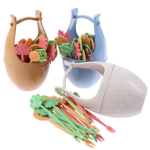 forks 2021 1 set wheat straw leaves fruit snack dessert cake salad vegetable picks bento accessories kitchen
forks 2021 1 set wheat straw leaves fruit snack dessert cake salad vegetable picks bento accessories kitchen