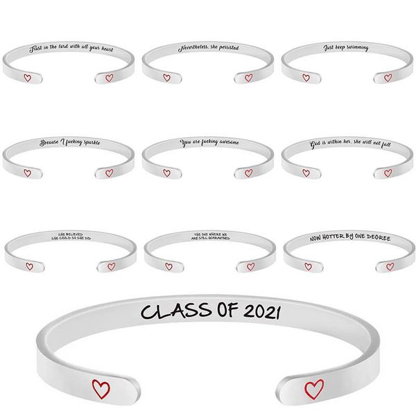 bangle bracelet stainless steel family inspirational phrase holiday girl birthday gift red custom lettering diy love metal, Black
bangle bracelet stainless steel family inspirational phrase holiday girl birthday gift red custom lettering diy love metal, Black