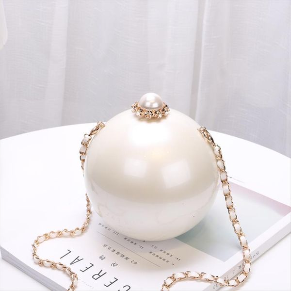 fashion design pearl ball evening bag party woman handbags global spherical acrylic hard case shoulder small crossbody
fashion design pearl ball evening bag party woman handbags global spherical acrylic hard case shoulder small crossbody