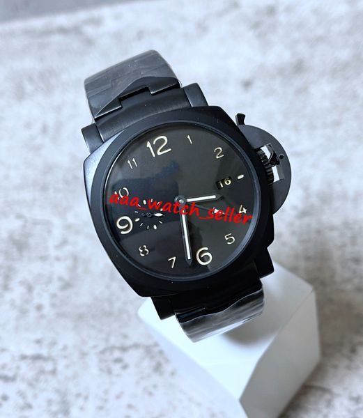 v7 factory master luxury mens watches 44mm military style p01438 black dial 316l steel bracelet automatic movement luminous sapphire sport w, Slivery;brown
v7 factory master luxury mens watches 44mm military style p01438 black dial 316l steel bracelet automatic movement luminous sapphire sport w, Slivery;brown
