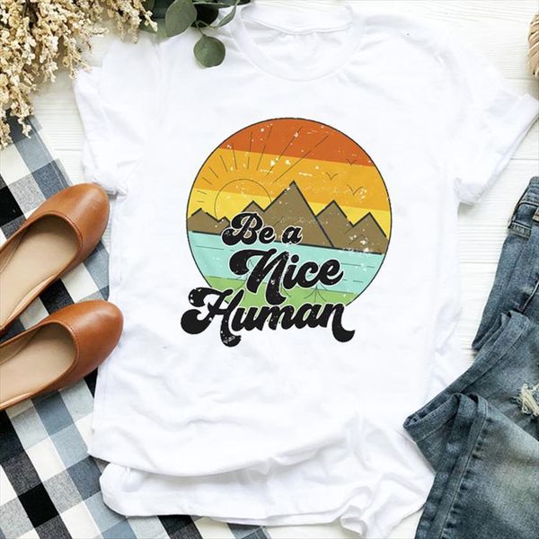 cartoon mountain travel holiday 90s womens t shirts trend print clothes graphic female tee, White
cartoon mountain travel holiday 90s womens t shirts trend print clothes graphic female tee, White