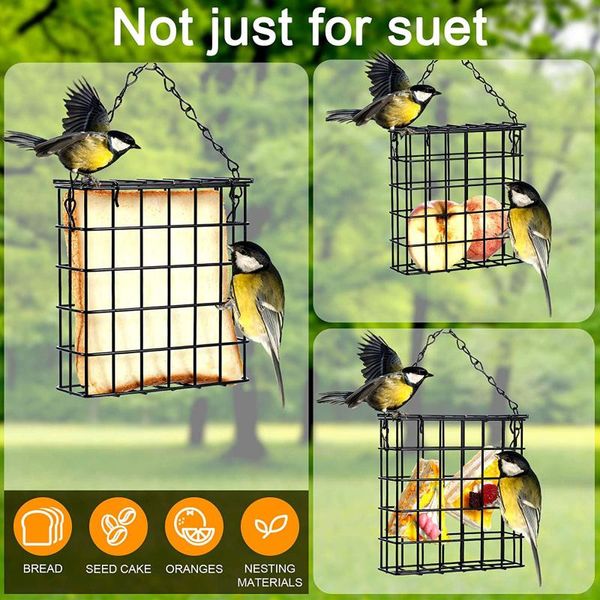 other bird supplies feeder suet caged hanging with chain handle for garden yard decor leisure convenience practical
other bird supplies feeder suet caged hanging with chain handle for garden yard decor leisure convenience practical