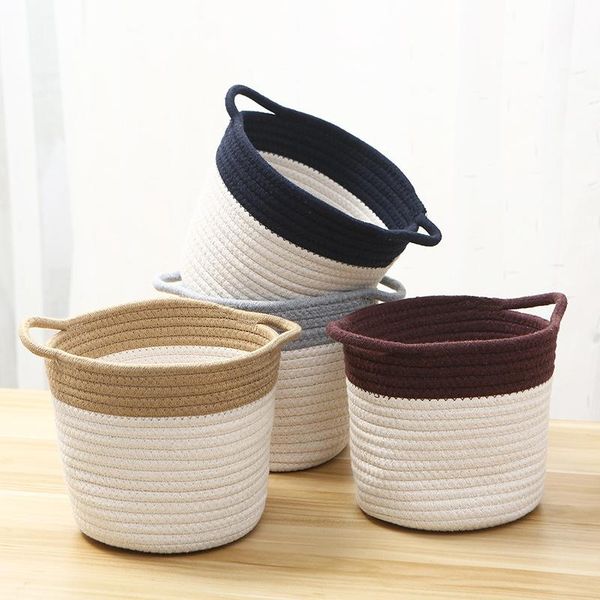 storage baskets cotton woven small objects basket sundries box dirty clothes hamper kids toy foldable
storage baskets cotton woven small objects basket sundries box dirty clothes hamper kids toy foldable