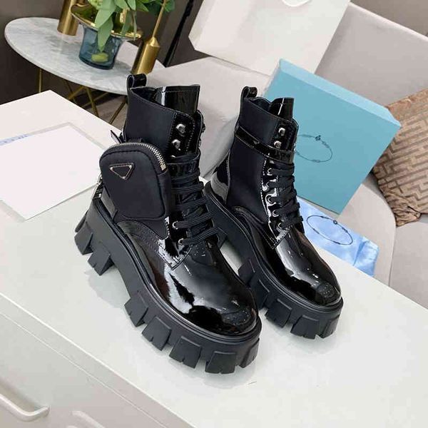 2023 men women rois boots designers ankle martin boot leather nylon removable pouch bootie military inspired combat shoes original box size, Black
2023 men women rois boots designers ankle martin boot leather nylon removable pouch bootie military inspired combat shoes original box size, Black