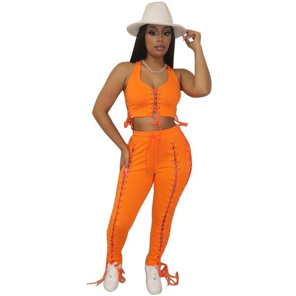 2 piece party club outfits for women summer clothes lace up crop and pants sets suit bodycon two piece matching sets, Black;white
2 piece party club outfits for women summer clothes lace up crop and pants sets suit bodycon two piece matching sets, Black;white