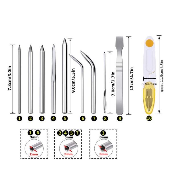 professional hand tool sets portable knotter tools stainless steel lacing needle and smoothing fit for leather diy craft supplies o06 21
professional hand tool sets portable knotter tools stainless steel lacing needle and smoothing fit for leather diy craft supplies o06 21