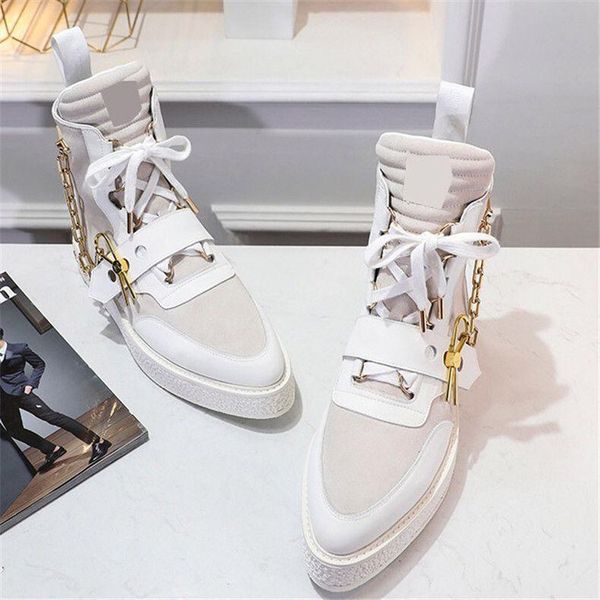 boots charm2021 metal decoration leisure bandage high bottom fashion chain short muffin shoes, Black
boots charm2021 metal decoration leisure bandage high bottom fashion chain short muffin shoes, Black