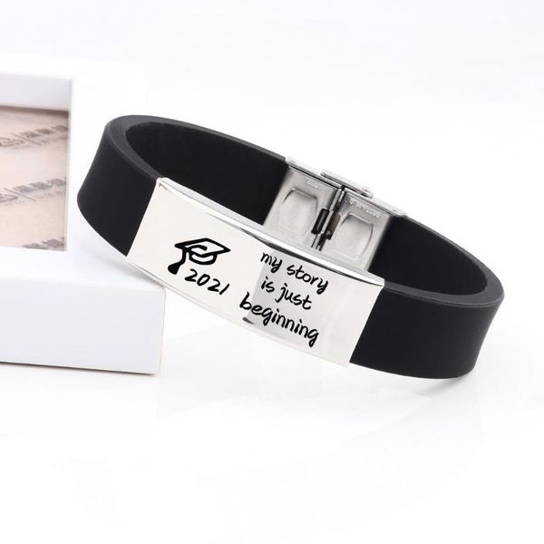bangle buckle black various fashionable stainless steel 2021my story is just beginning silicone bracelet
bangle buckle black various fashionable stainless steel 2021my story is just beginning silicone bracelet