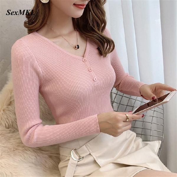 women's sweaters women casual winter 2021 fashion v neck white pink pullovers korean clothes harajuku basic black sweater, White;black
women's sweaters women casual winter 2021 fashion v neck white pink pullovers korean clothes harajuku basic black sweater, White;black