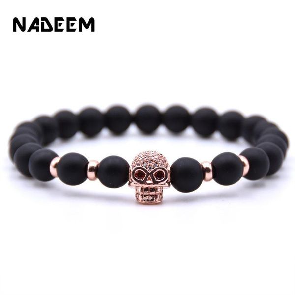 charm bracelets 2021 vintage women men beads bracelet handmade cz skull black matte stone for yogi jewelry party gift, Golden;silver
charm bracelets 2021 vintage women men beads bracelet handmade cz skull black matte stone for yogi jewelry party gift, Golden;silver
