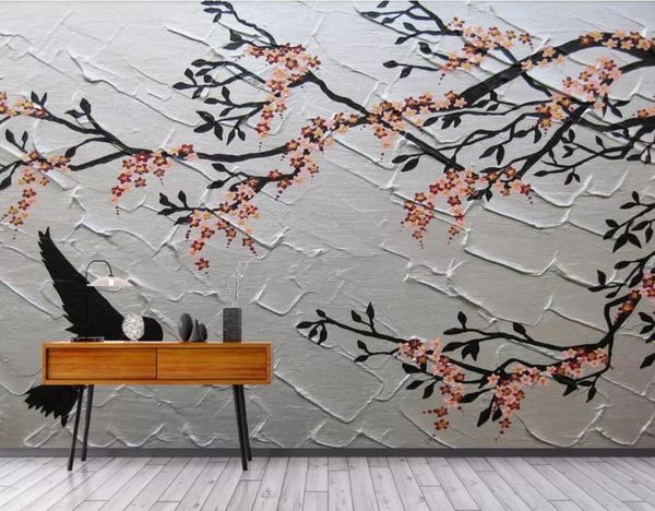 wallpapers cjsir custom po wallpaper mural chinese emboss plum watercolor bird decorative wall papers home decor papel de parede
wallpapers cjsir custom po wallpaper mural chinese emboss plum watercolor bird decorative wall papers home decor papel de parede