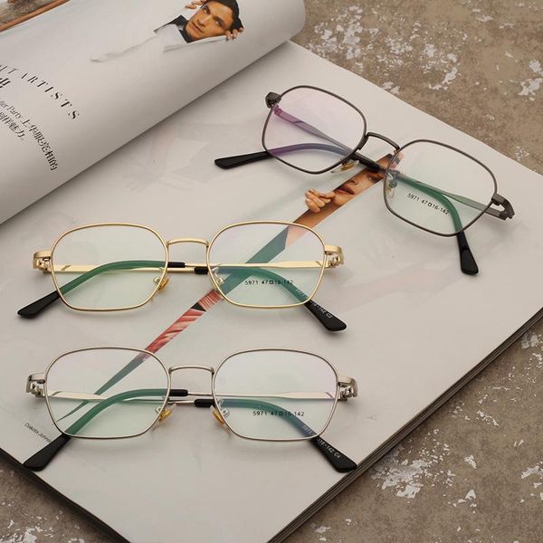 fashion sunglasses frames prescription glasses square flat frame retro art metal kick-off with myopic 2021, Black
fashion sunglasses frames prescription glasses square flat frame retro art metal kick-off with myopic 2021, Black