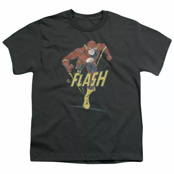 The Flash Desaturated Flash Kids Youth T Shirt Licensed DC Comics Tee Charcoal, White;black
The Flash Desaturated Flash Kids Youth T Shirt Licensed DC Comics Tee Charcoal, White;black