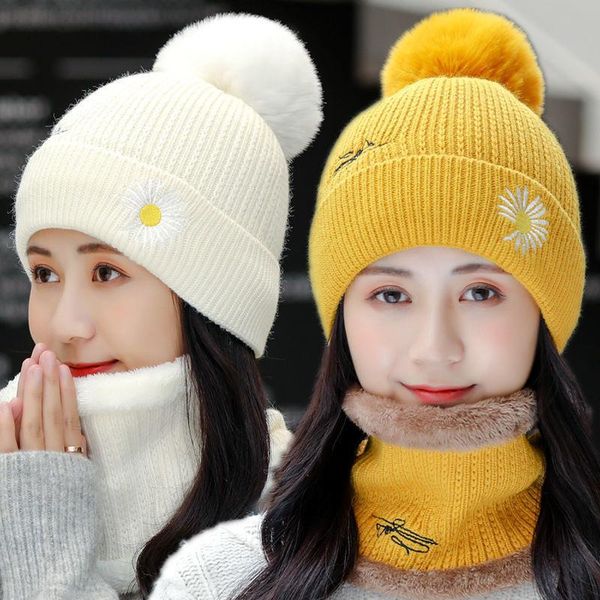 caps & hats 2021 hat female autumn and winter korean knitted plush warm ear protection wool bib two-piece set, Yellow
caps & hats 2021 hat female autumn and winter korean knitted plush warm ear protection wool bib two-piece set, Yellow
