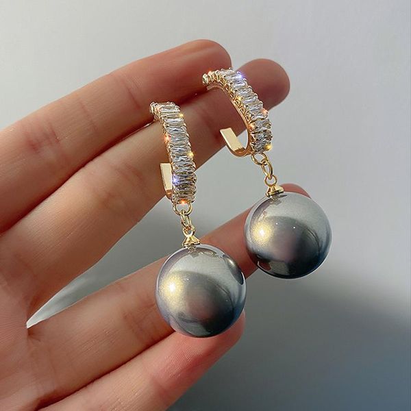 dangle & chandelier korean fashion pearl earrings for women crystal statement cute luxury big gold long trending drop wedding accessories, Silver
dangle & chandelier korean fashion pearl earrings for women crystal statement cute luxury big gold long trending drop wedding accessories, Silver