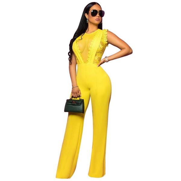 women's jumpsuits & rompers tsurebote women fashion wide leg jumpsuit lace summer casual womens jump net yarn party overalls female sle, Black;white
women's jumpsuits & rompers tsurebote women fashion wide leg jumpsuit lace summer casual womens jump net yarn party overalls female sle, Black;white