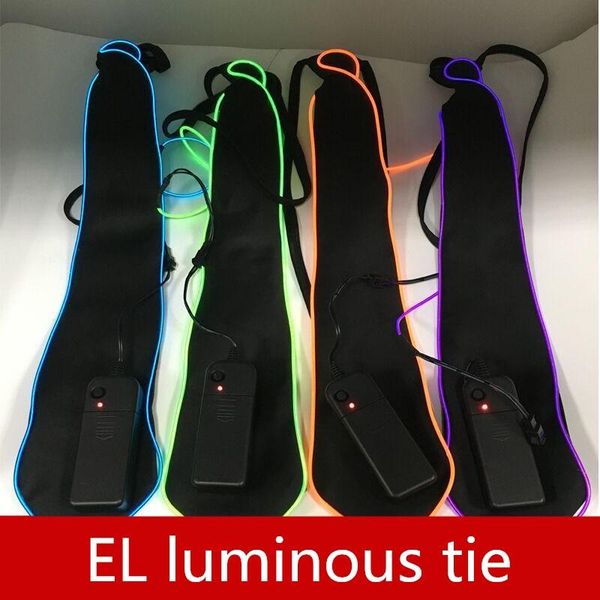 fashion el light-emitting tie creative party led pub stage props makeup jazz decoration
fashion el light-emitting tie creative party led pub stage props makeup jazz decoration