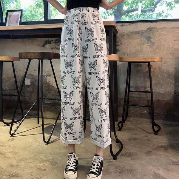 nicemix ankle length cute graphic womens capris butterfly print loose straight white pant korean women harajuku boho trouser high waist, Black;white
nicemix ankle length cute graphic womens capris butterfly print loose straight white pant korean women harajuku boho trouser high waist, Black;white