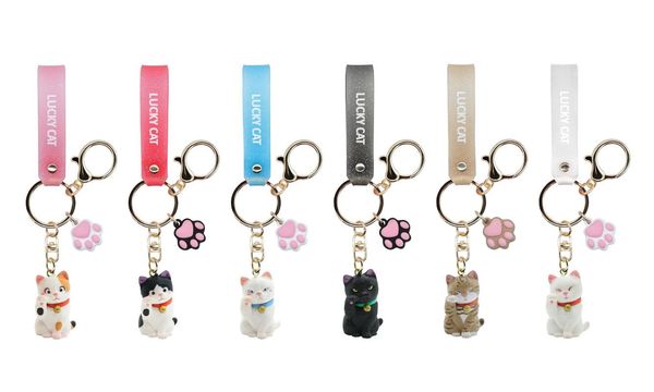 keychains 2021 genuine authorization cute 3d resin maneki neko lucky cat keychain silica gel key chain car for women bag pendent keyring, Silver
keychains 2021 genuine authorization cute 3d resin maneki neko lucky cat keychain silica gel key chain car for women bag pendent keyring, Silver