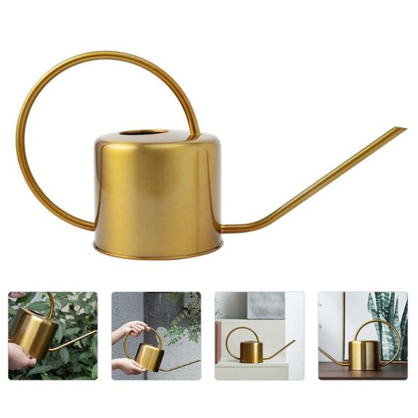 watering equipments 1pc stainless steel long spout pot practical can (golden)
watering equipments 1pc stainless steel long spout pot practical can (golden)