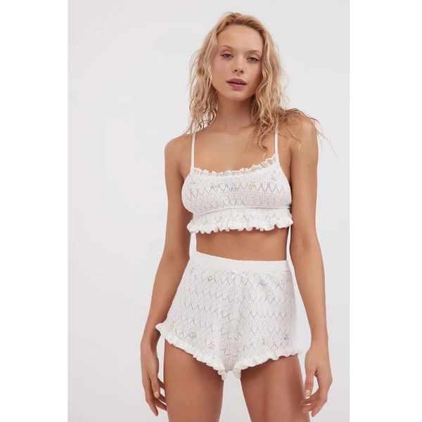 women's tracksuits autumn floral crochet lace hollow ruffle camisole crop and long sleeve cardigan + high waist shorts women 3 piec, Gray
women's tracksuits autumn floral crochet lace hollow ruffle camisole crop and long sleeve cardigan + high waist shorts women 3 piec, Gray