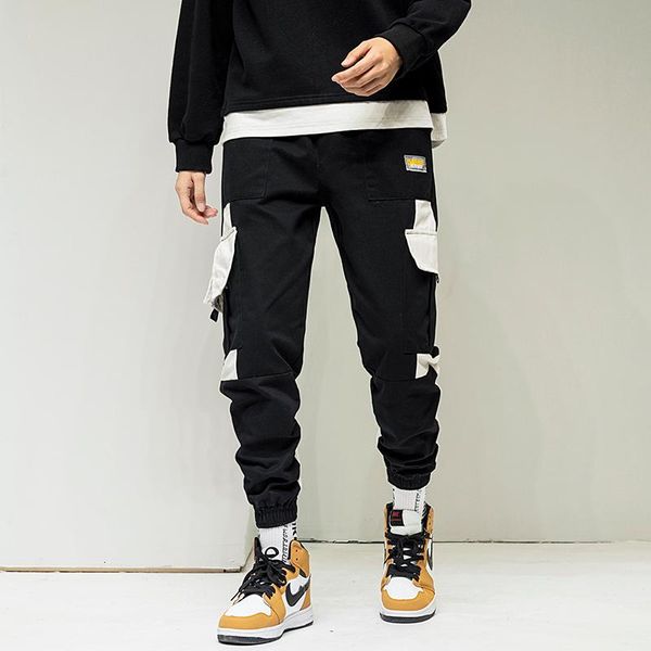 ready stock camo cargo pants mens fashion baggy tactical trouser hip hop casual patchwork multi pockets streetwear men's, Black
ready stock camo cargo pants mens fashion baggy tactical trouser hip hop casual patchwork multi pockets streetwear men's, Black