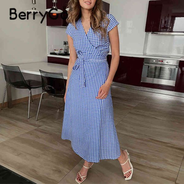 berrygo casual plaid print deep v-neck summer women dress elegant lace-up strap office ladies dresses short sleeve vestidos 210513, Black;gray
berrygo casual plaid print deep v-neck summer women dress elegant lace-up strap office ladies dresses short sleeve vestidos 210513, Black;gray