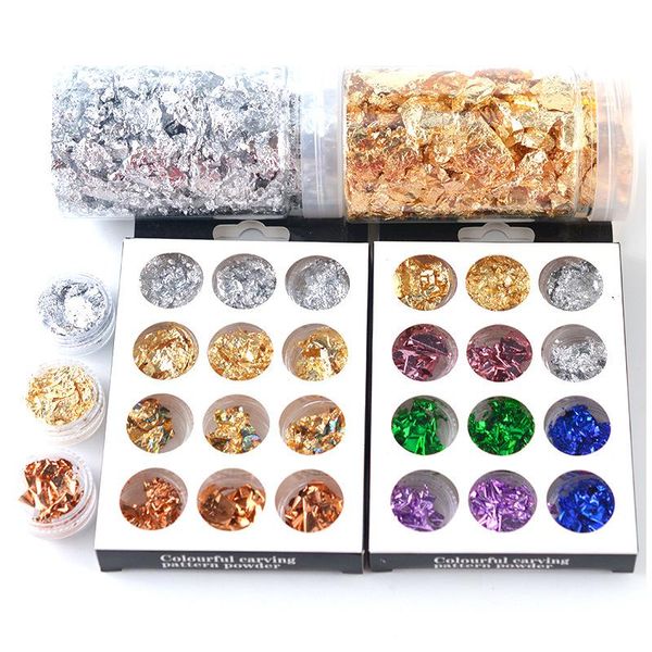 decorative gold leaf flakes silver confetti diy nail art painting material decorating foil paper party supplies other arts and crafts
decorative gold leaf flakes silver confetti diy nail art painting material decorating foil paper party supplies other arts and crafts