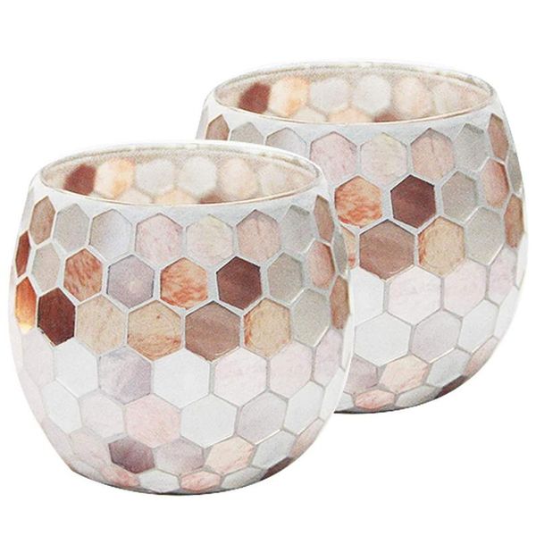 votive candle holder centerpiece,mosaic glass tealight holders for home decor,table,christmas party decorations,set of 2
votive candle holder centerpiece,mosaic glass tealight holders for home decor,table,christmas party decorations,set of 2