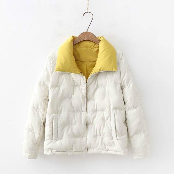 winter diamond lapels color matching fashion cotton-padded jacket warm women bubble coats women's down & parkas, Black
winter diamond lapels color matching fashion cotton-padded jacket warm women bubble coats women's down & parkas, Black