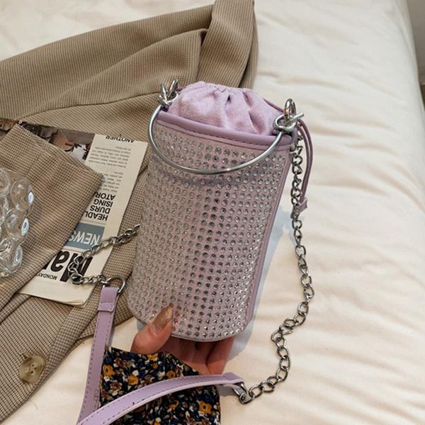 evening bags fashion rhinestone cylinder women shoulder bag diamonds ring handle handbag designer chain bucket crossbody for
evening bags fashion rhinestone cylinder women shoulder bag diamonds ring handle handbag designer chain bucket crossbody for